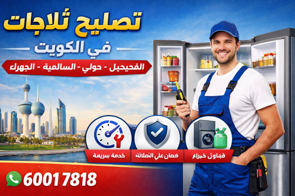 تصليح ثلاجات في الكويت الفحيحيل حولي السالمية الجهراء